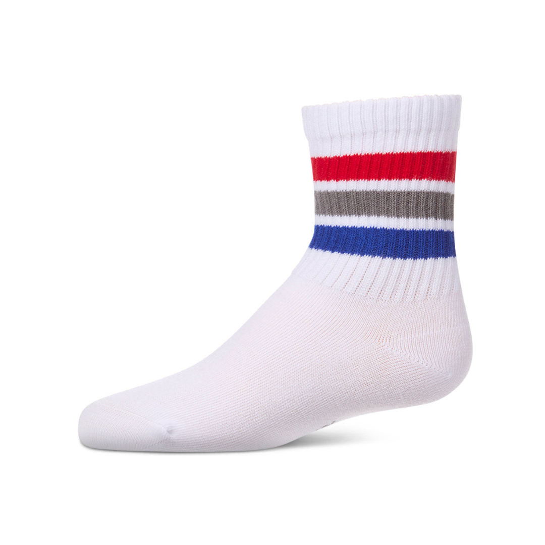 Memoi Triple Stripe Crew - MKF-6103