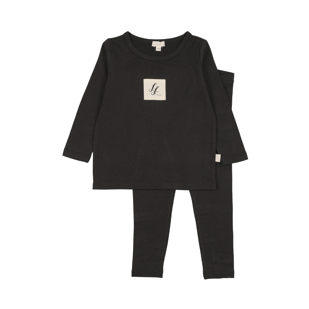 Lil Legs Embroidered Lounge Set - ELST-SS26