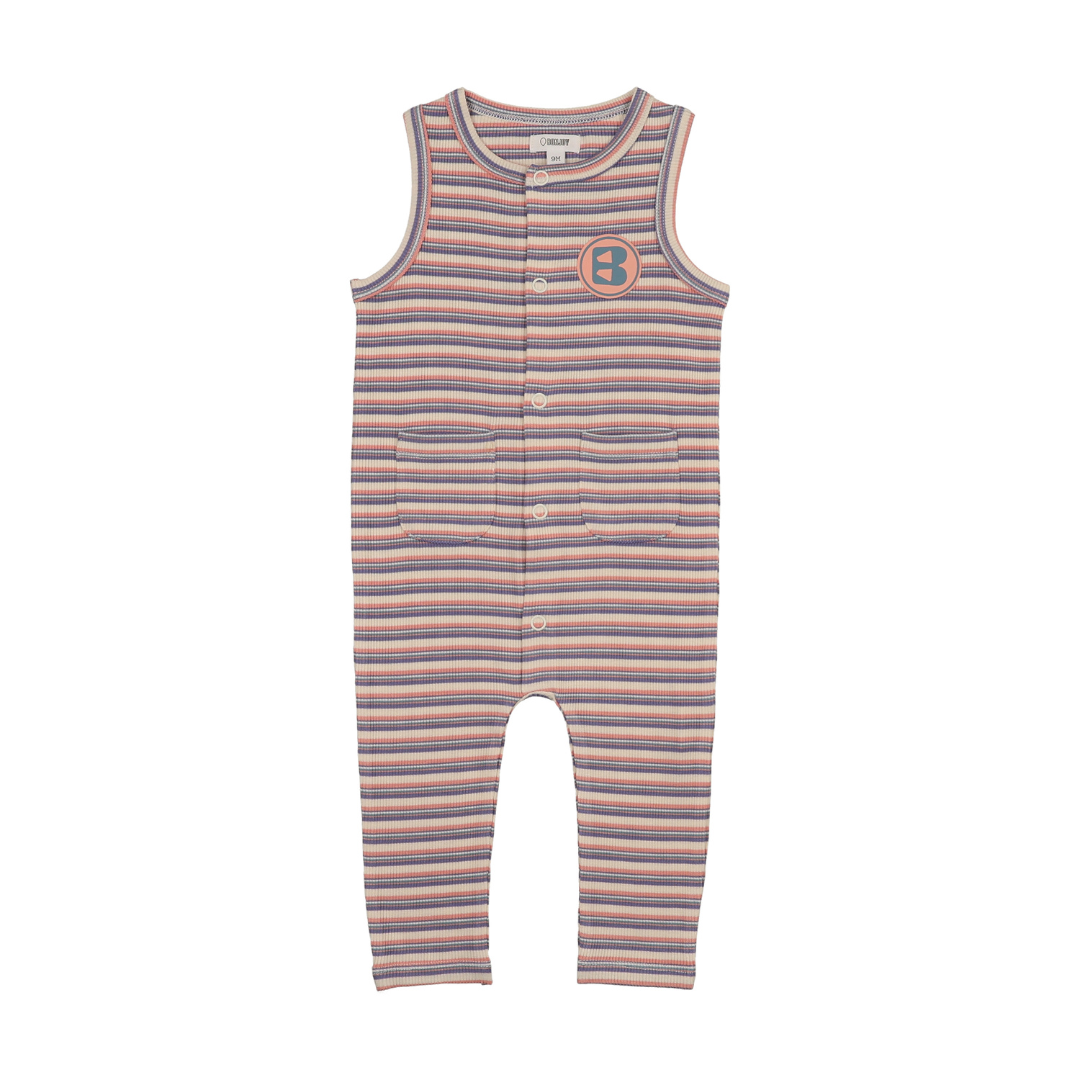 Bonjoy Summer Stripe Romper - BTSS26013R