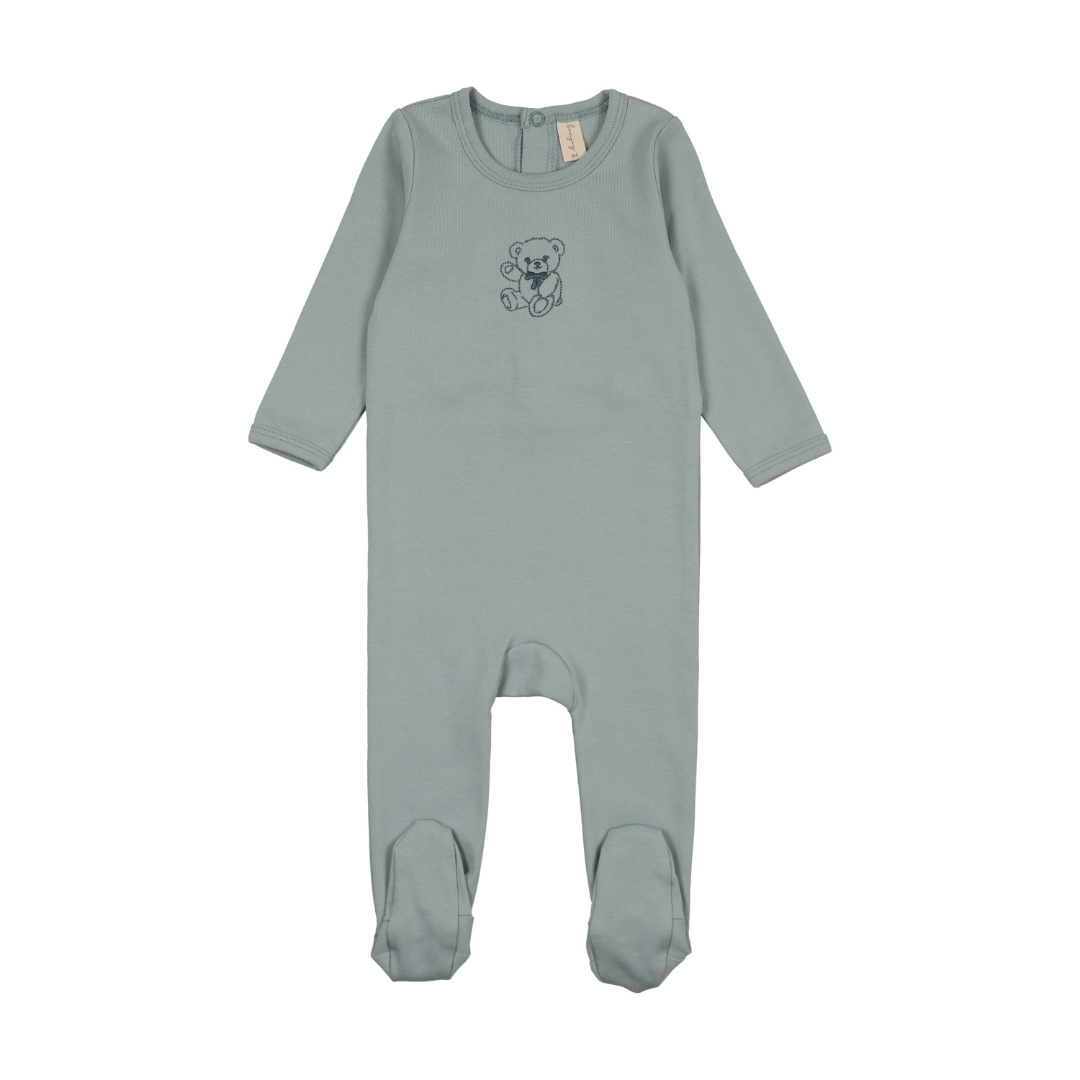 Bonjoy Embroidered Graphic Footie - BLSS26030F
