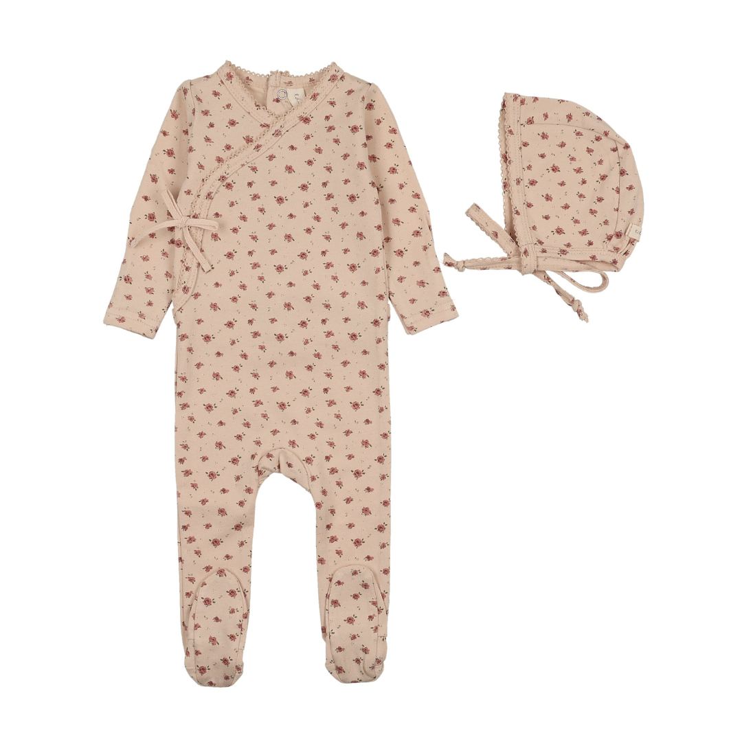 Lilette Printed Wrapover Footie Set - PWFS-SS26