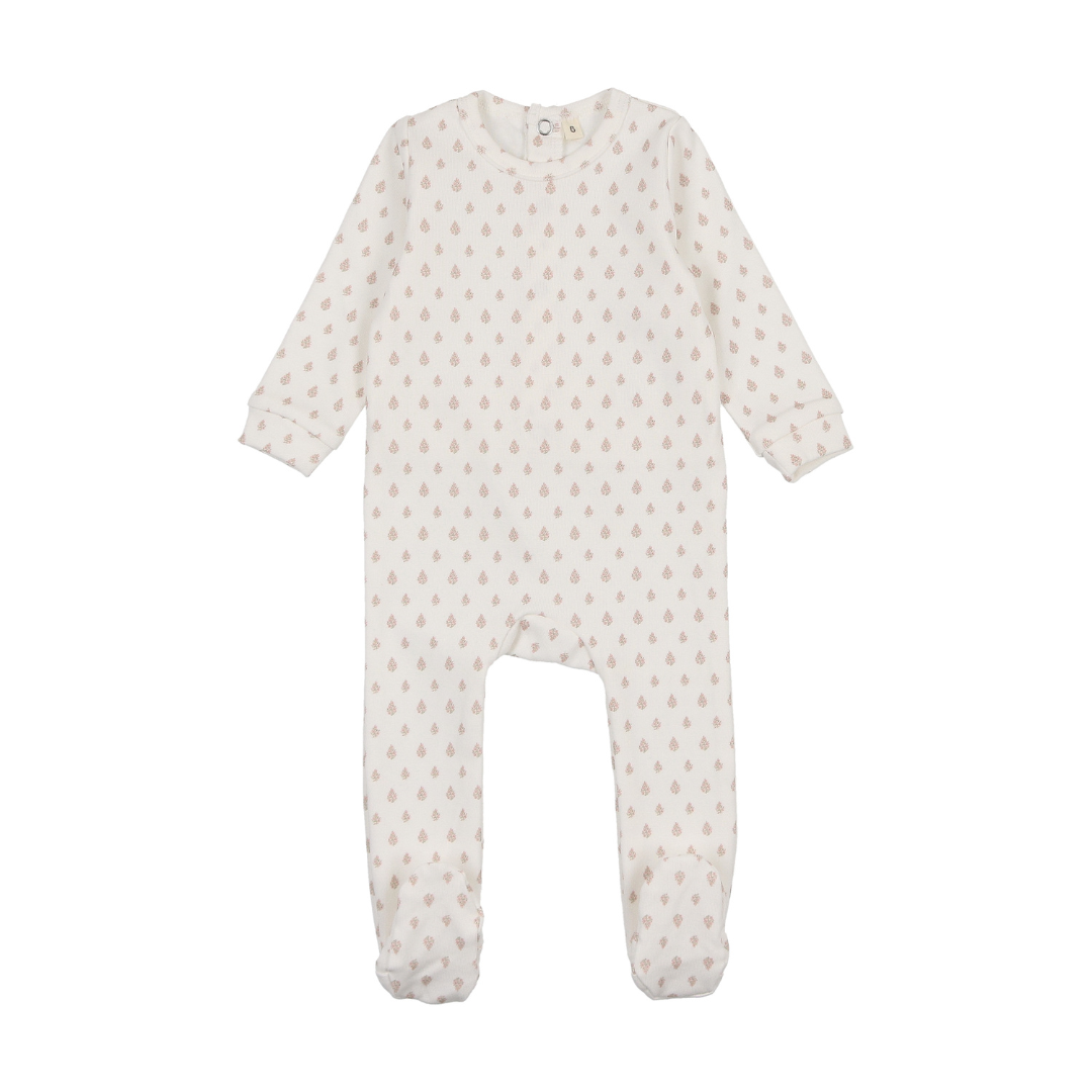 Bonjoy Blooming Baby Footie - BLSS26012F