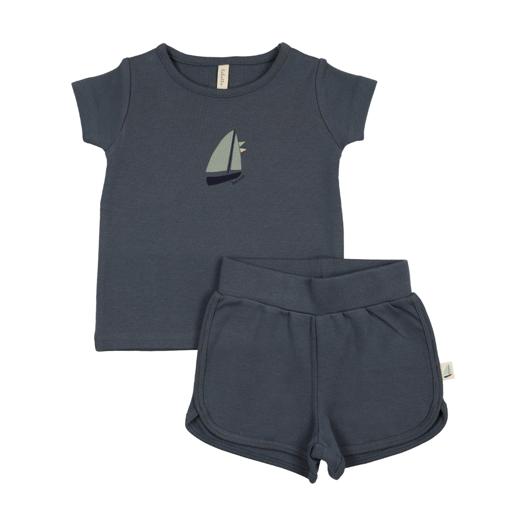 Lilette Nautical Short Sleeve Set - NSS-SS26
