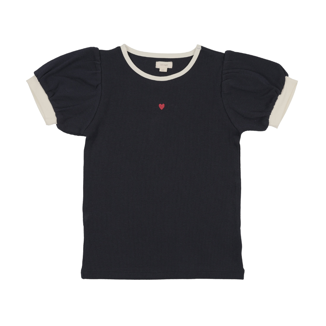Lil Legs Fitted Rib Tee Short Sleeve - FRTSS-SS26