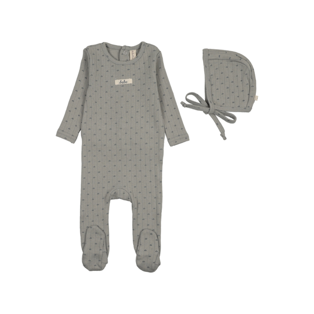 Lilette Floret Print Footie Set - FPFS-SS26