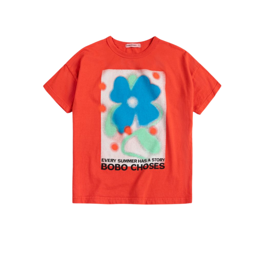 Bobo Choses Summer Story Short Sleeve Tee - B126AC012