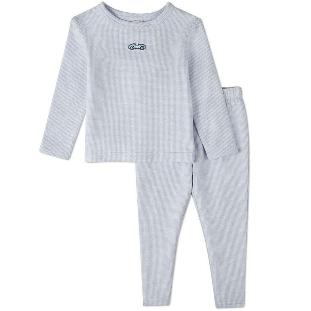MiniMoi Vintage Race Car 2 Pc Pajama Set - IBP10008