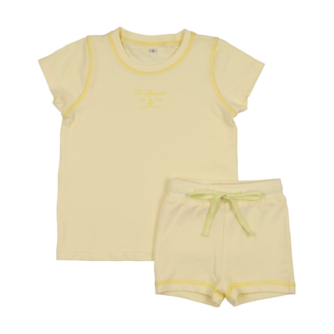 Bonjoy Yacht Club Shorts Set - BTSS26031SS
