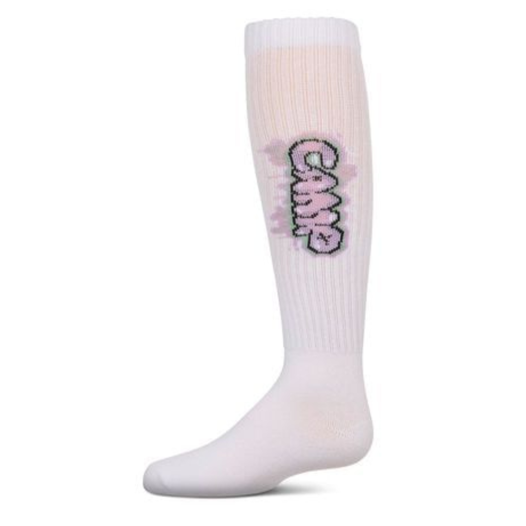 Memoi Graffiti Camp Knee High - MKF-7183