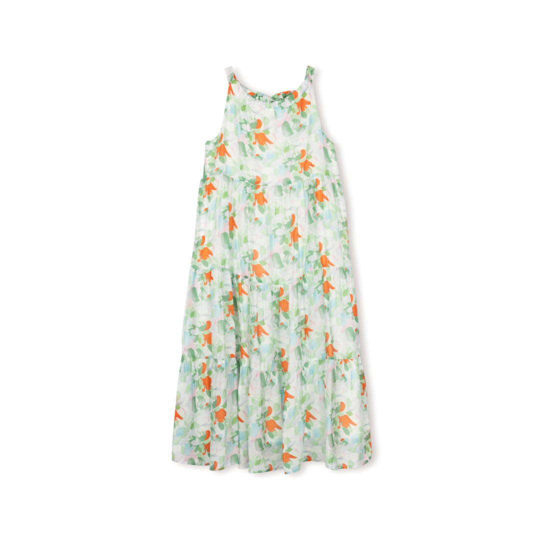 Lilou Tiered Thin Strap Floral Robe - C-17691