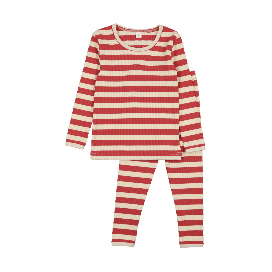 Bonjoy Long Sleeve Stripe Set - SP25095ST
