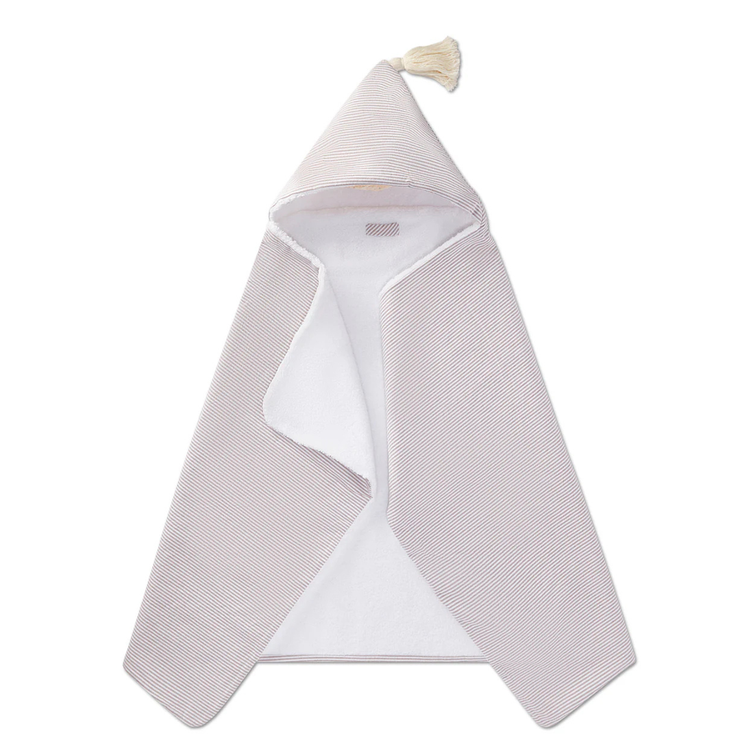 MiniMoi Striped Hooded Towel - Ilr08887
