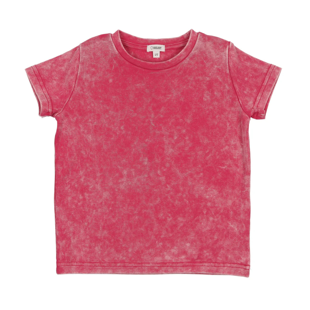 Bonjoy Solid Wash T Shirt Short Sleeve - BTS25004ST1