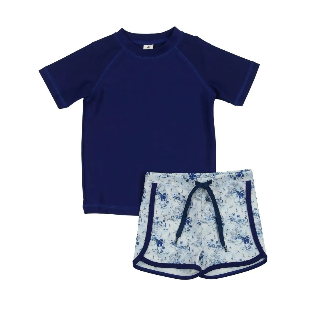 Bopop Toile Swimsuit - L883