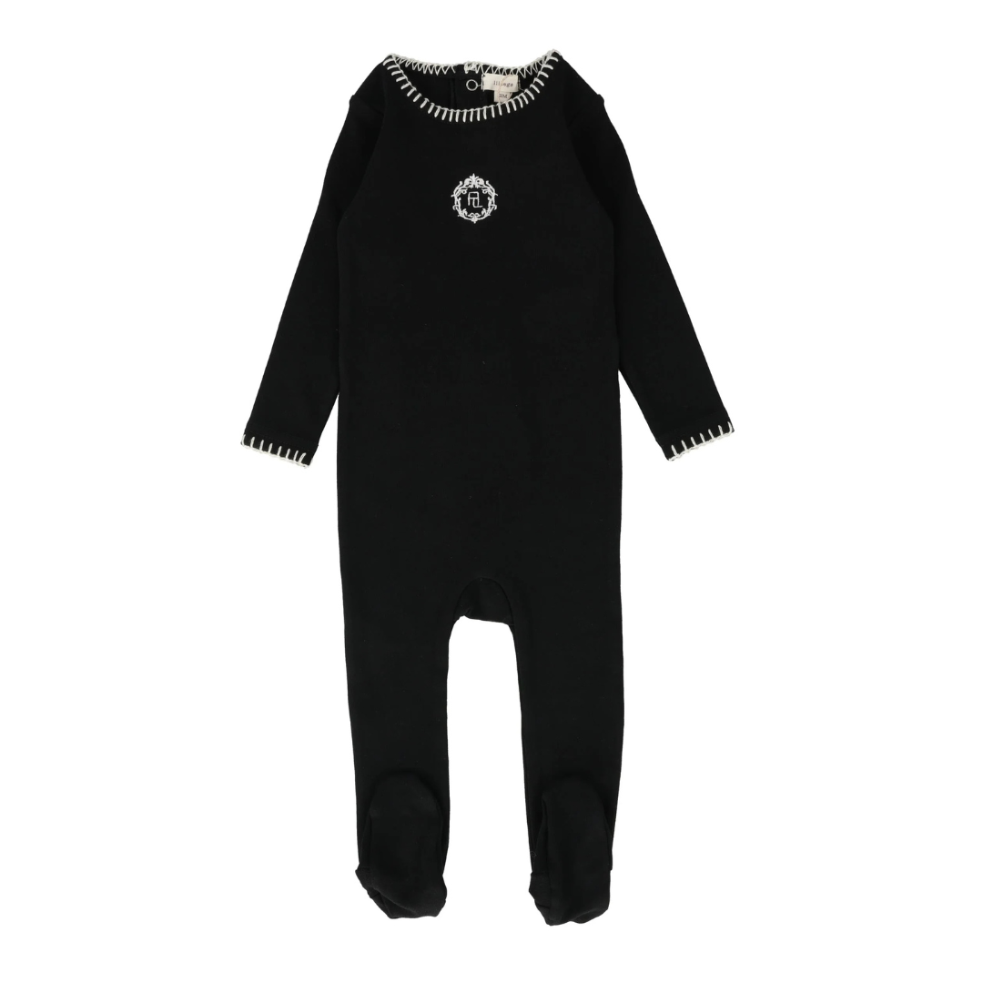 Lil Legs Emblem Footie - EMF-SS25