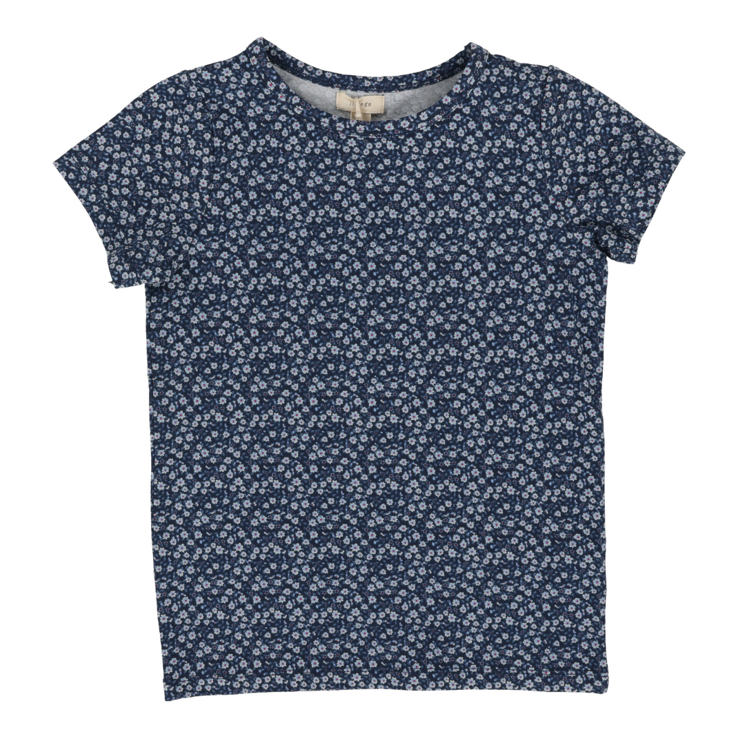 Lil Legs Poppy Floral Tee Short Sleeve - PCPFTS-SS25