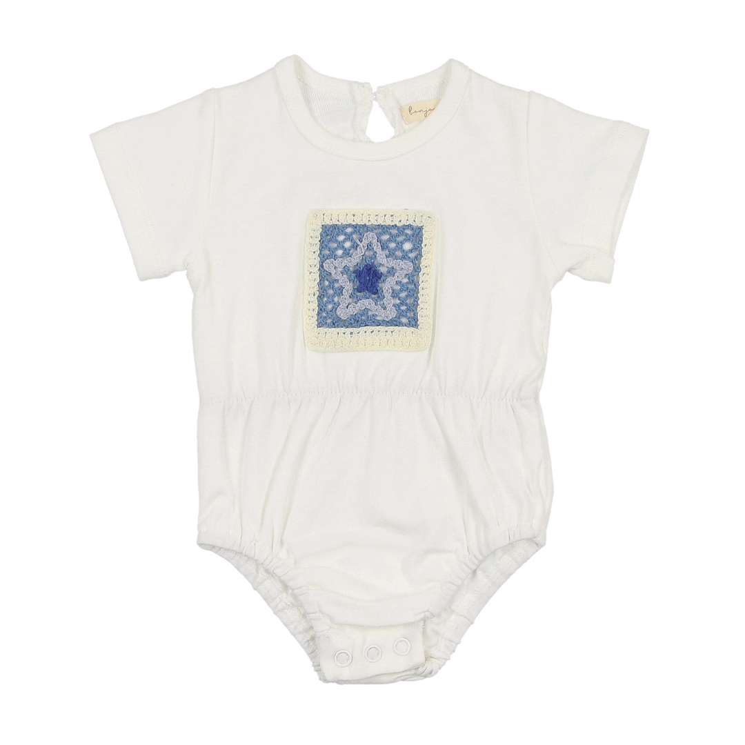 Bonjoy Crochet Square Romper - SL250149R
