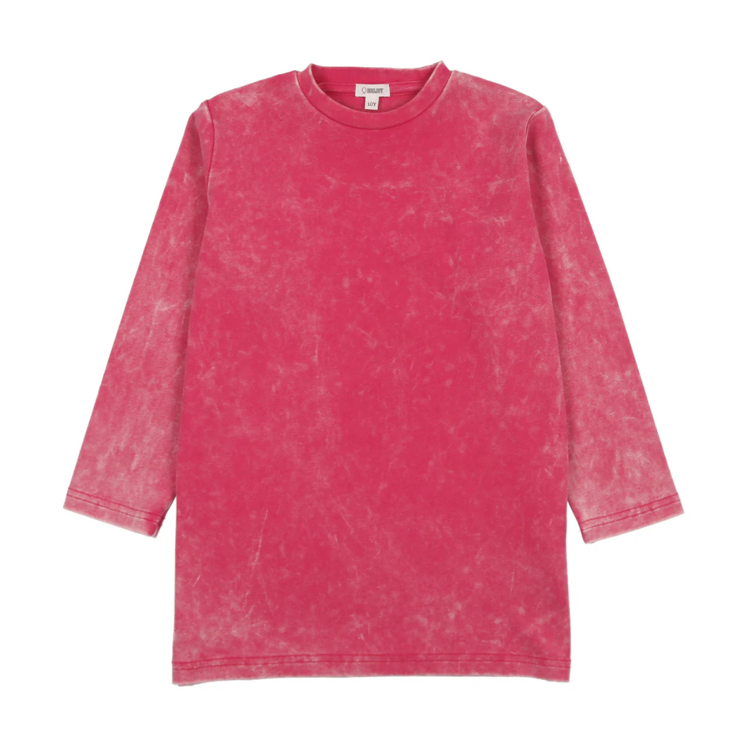 Bonjoy Solid Wash 3/4 Sleeve Tshirt - BTS25004LT1