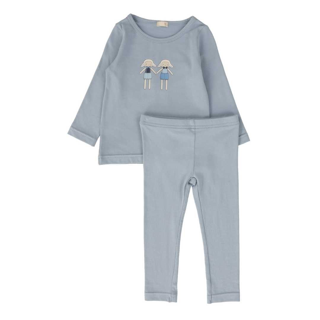 Lil Legs Lamb Pajama - LPJ-SS25