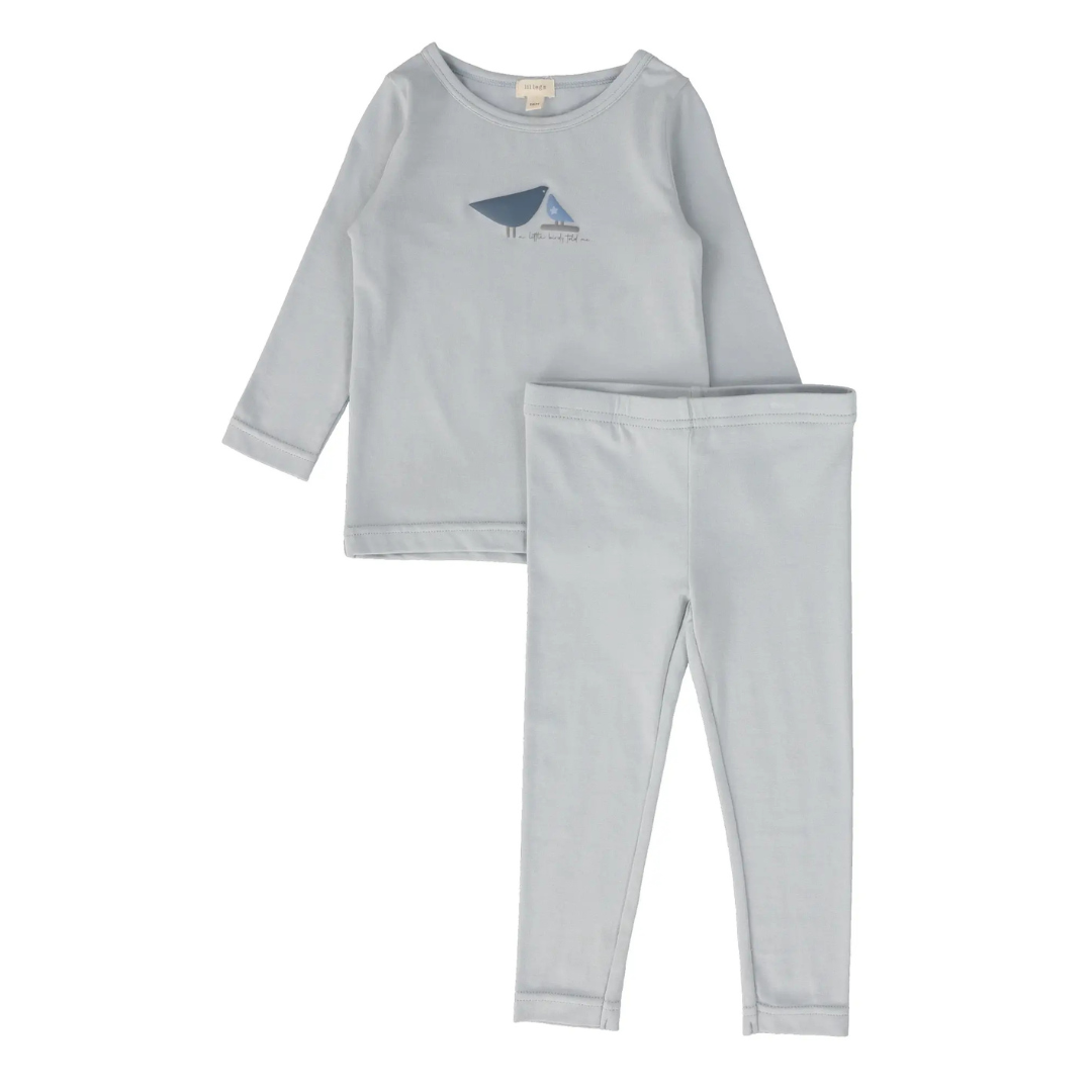 Lil Legs Bird Print Pajama - BPPJ-SS25