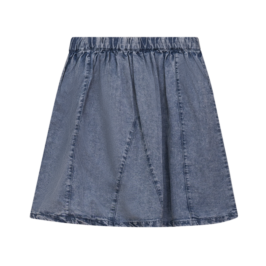 Puddles Girls Washed Denim Skirt - SB5CY2631S
