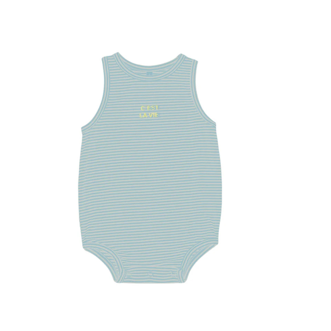 Bonjoy C`est La Vie Baby Boy Romper - BTS25001RB