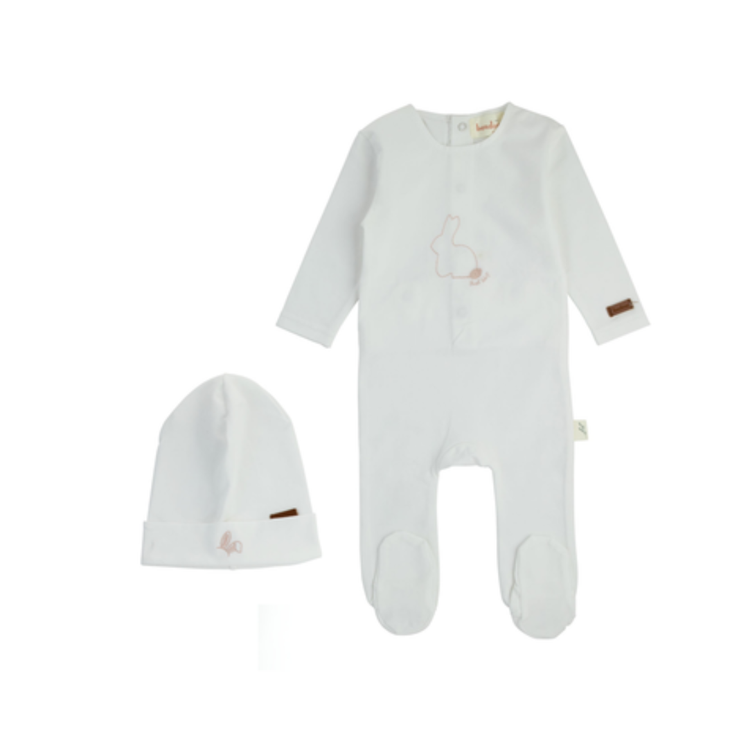 Bondoux Bunny Footie - S25-360BG