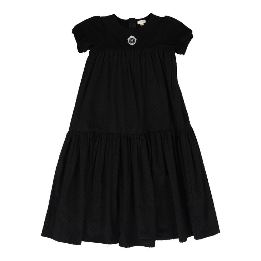 Lil Legs Emblem Maxi Dress Short Sleeve - EMDS-SS25
