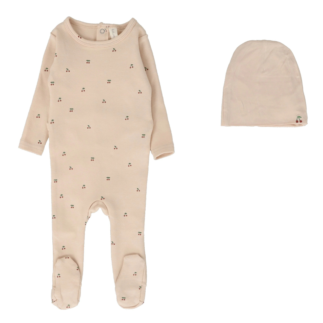 Lilette Scattered Cherry Footie - SCF-SHLP