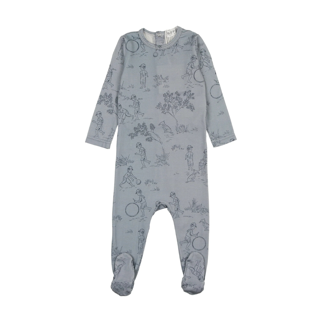 Bopop Outdoor Toile Pajamas - P623