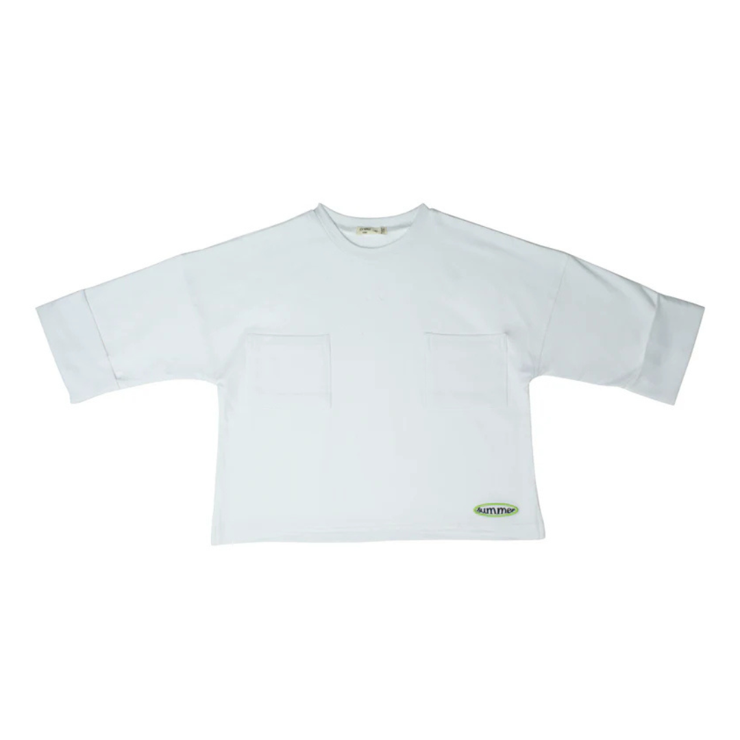 Crew Stitch Patch Top - AL2949