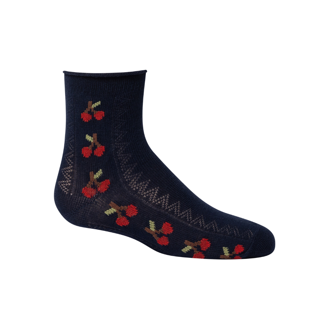 Zubii Cherry Texture Ankle - 1333