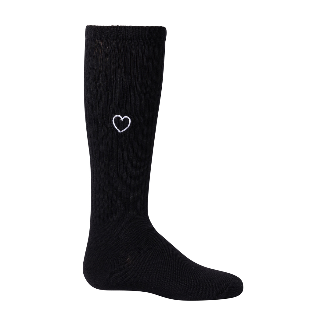 Zubii Embroidered Heart Knee - 1375-Z