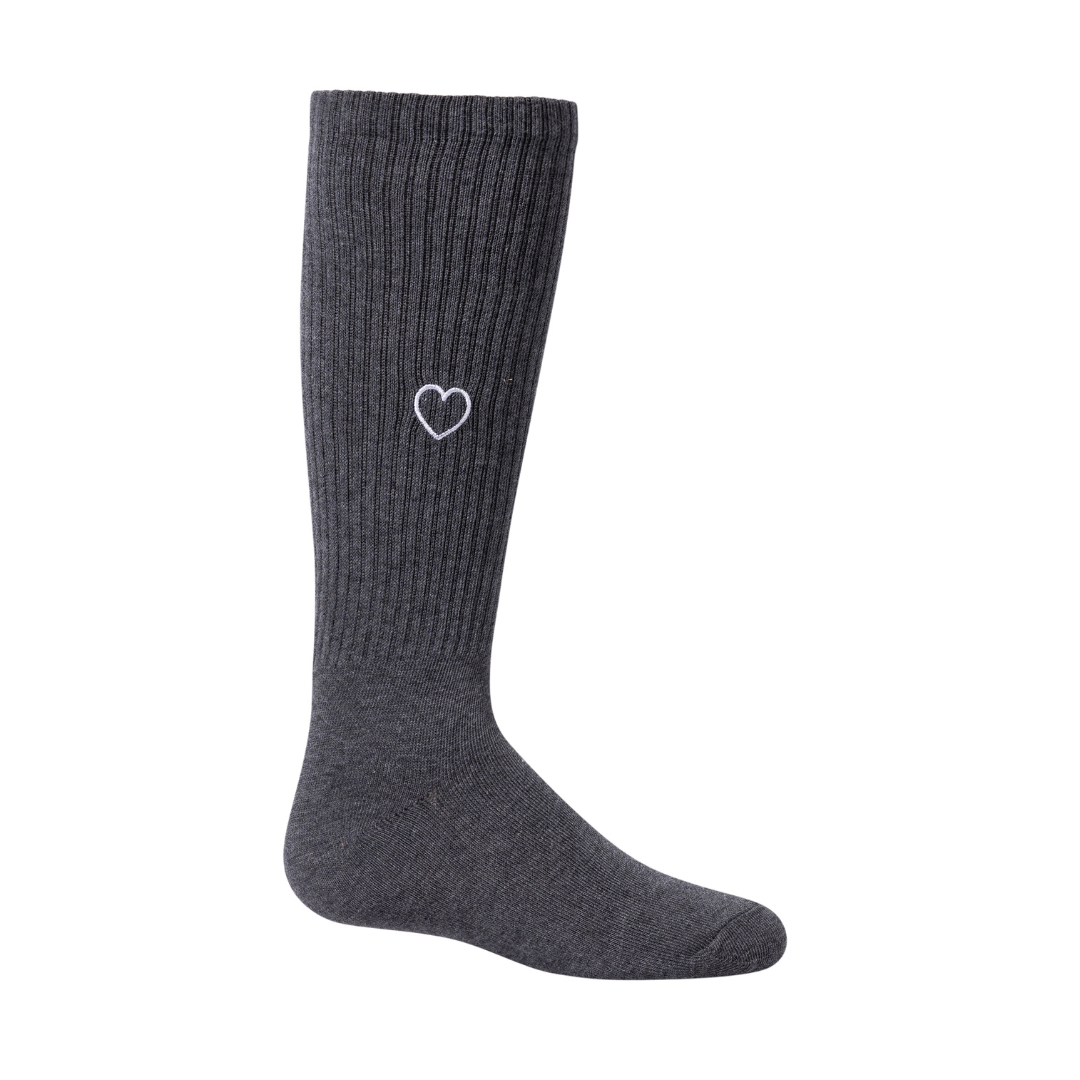 Zubii Embroidered Heart Knee - 1375-Z