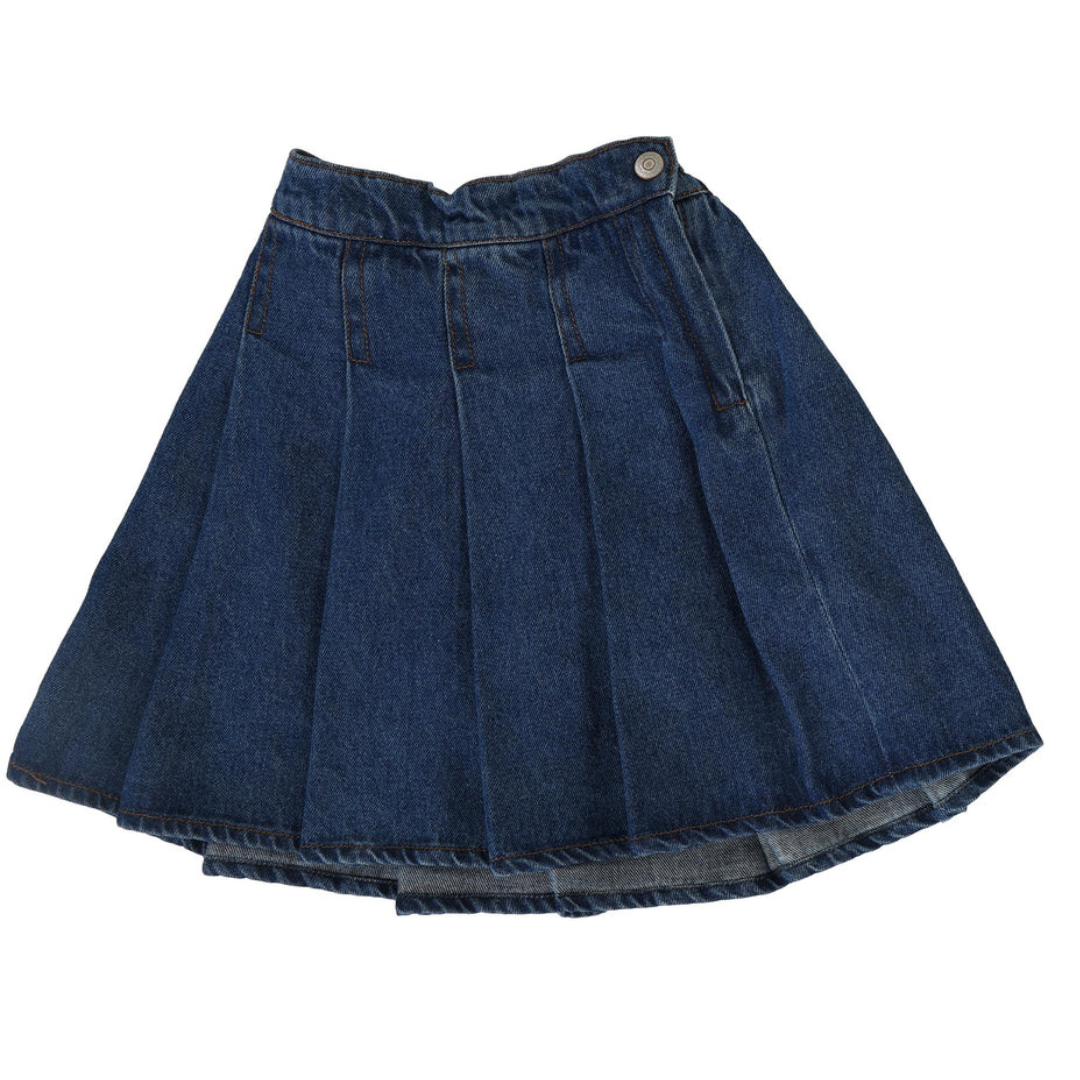 Analogie Pleated Denim Skirt - PDS-AW25