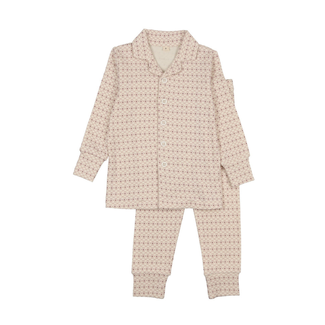 Bonjoy Printed Grandpa Pajamas - BPW25005S