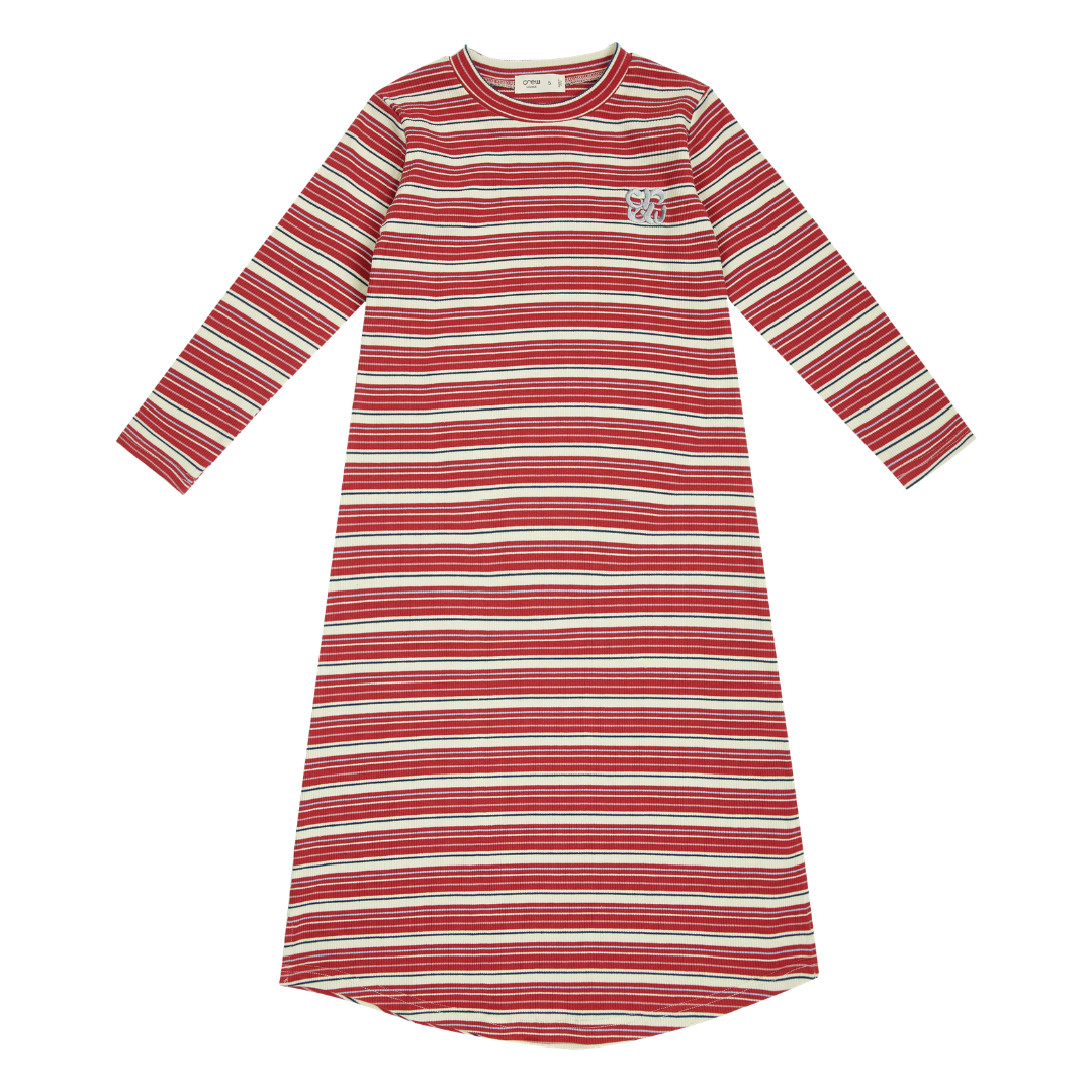 Crew Lounge Rib Stripe Nightgown - SG3015