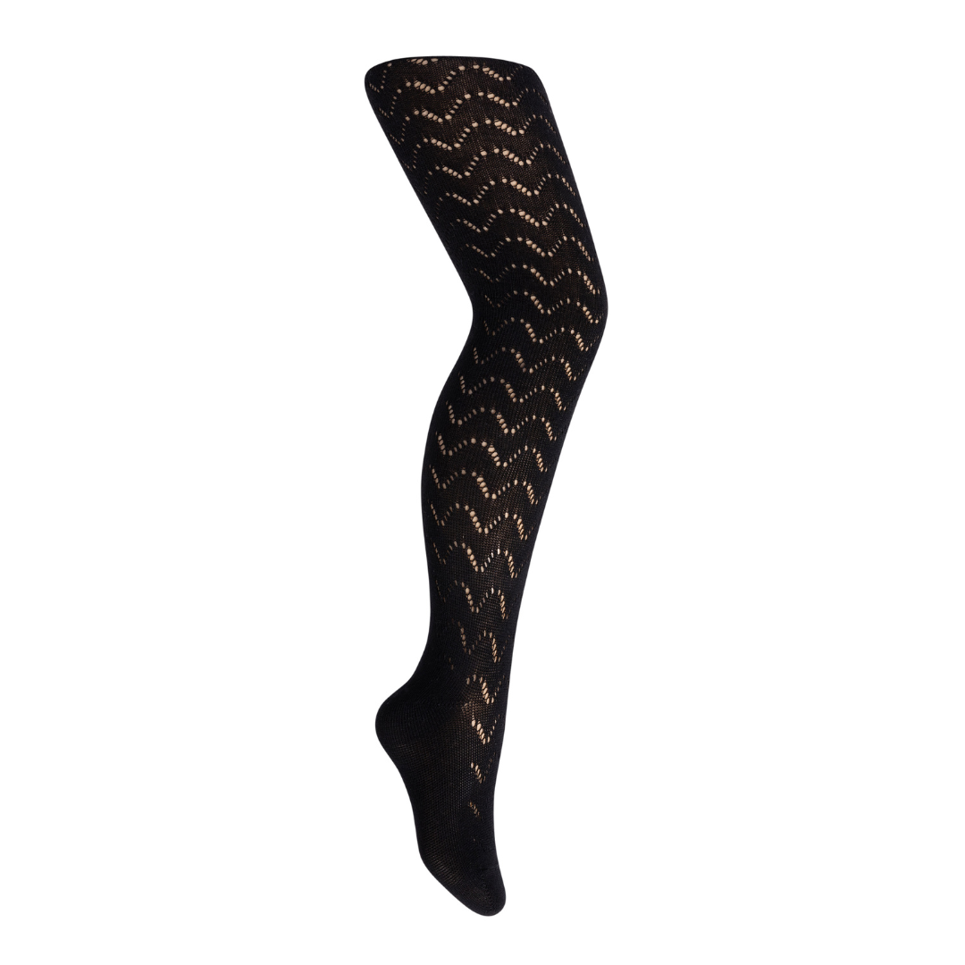 Zubii Crochet Wave Texture Tights - 1361