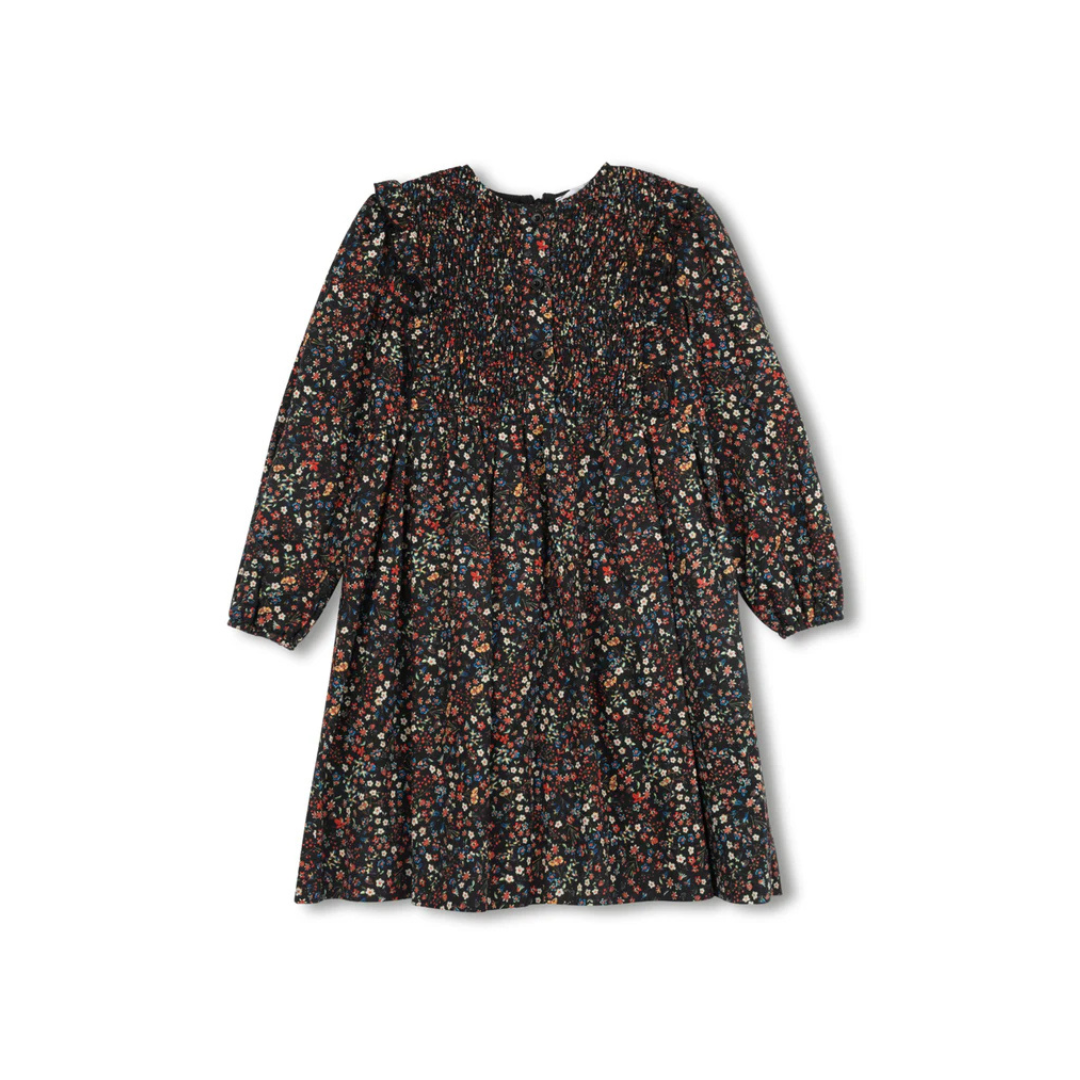 Lilou Full Smocked Top Ruffle Dress - C-22407