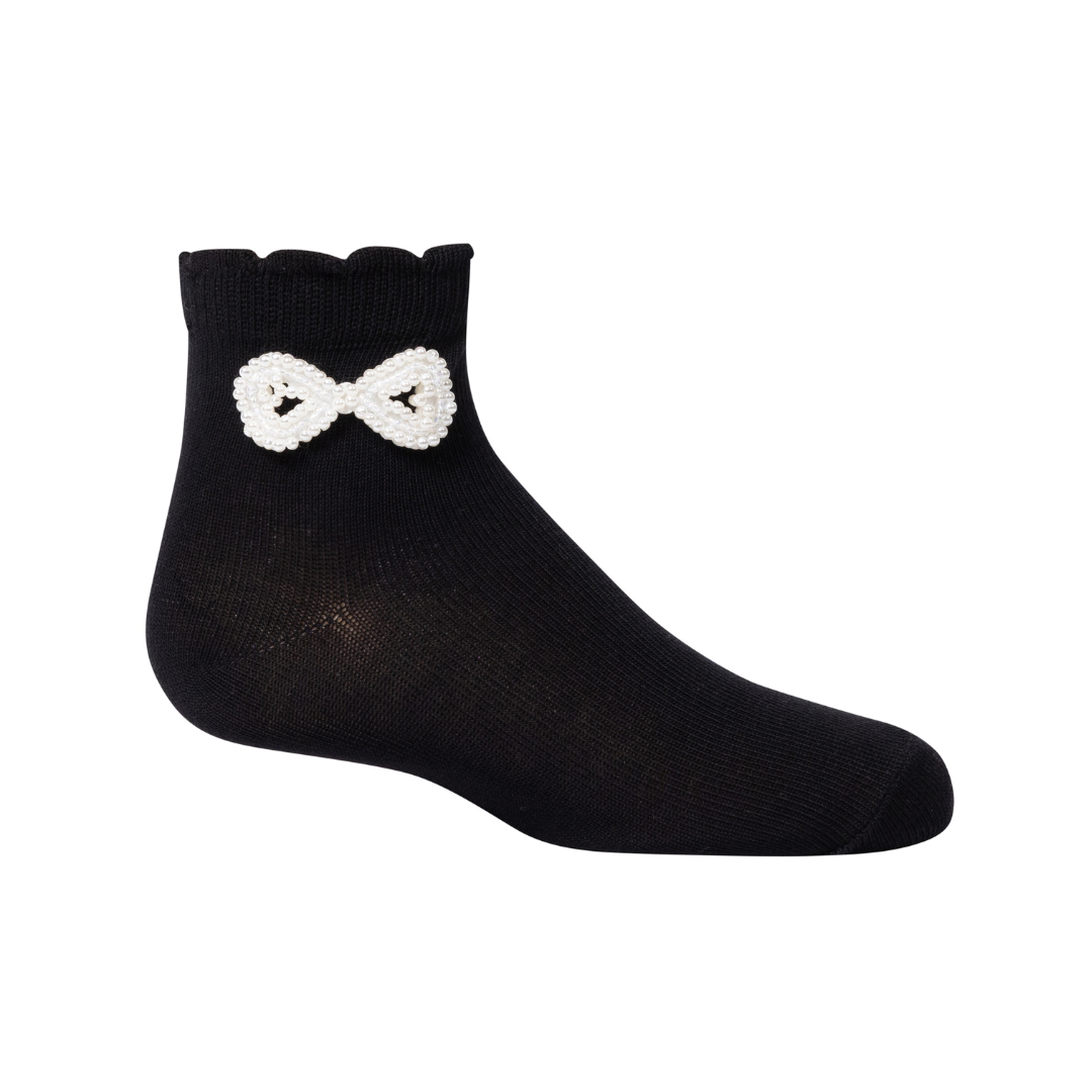 Zubii Pearl Bow Ankle - 1313
