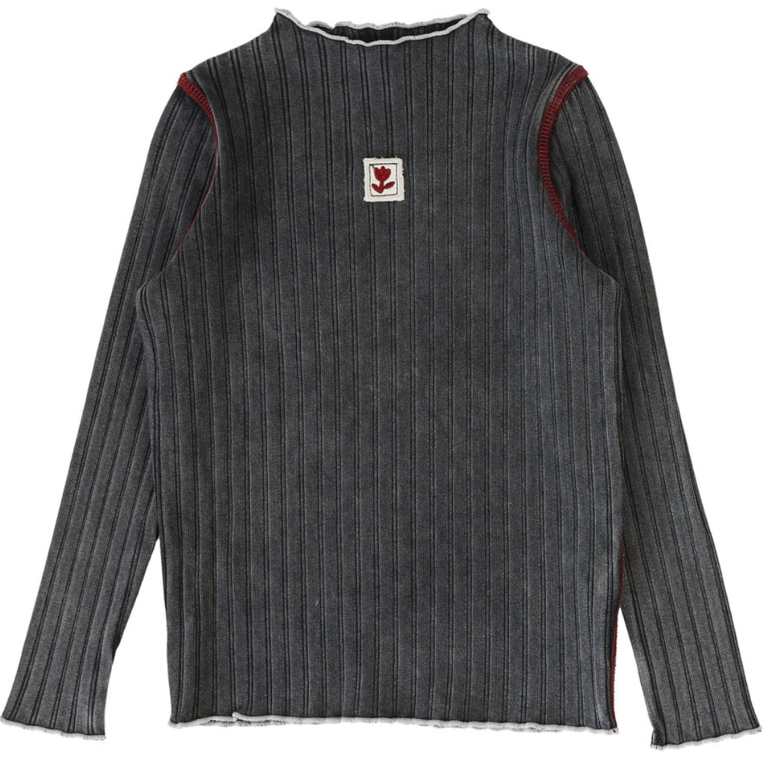 Lil Legs Contrast Funnel Neck - GCFNT