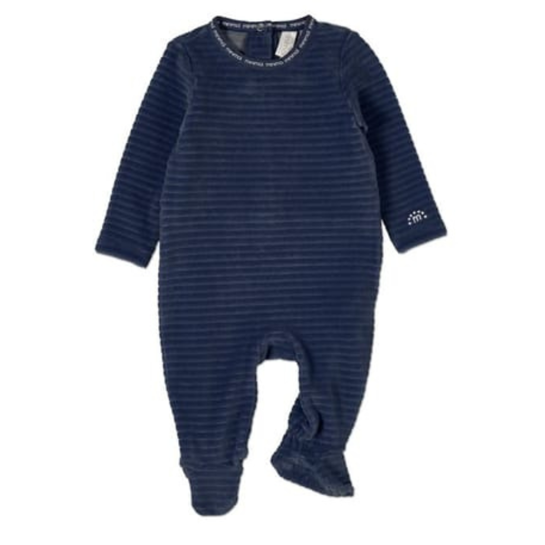 MiniMoi Drop Needle Footie With Minimoi Trim - IAA09607