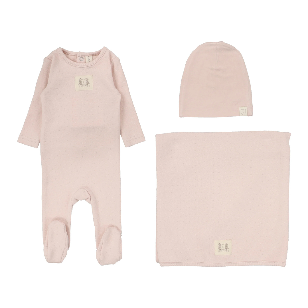 Lilette Pointelle Emblem Layette Set - PELS