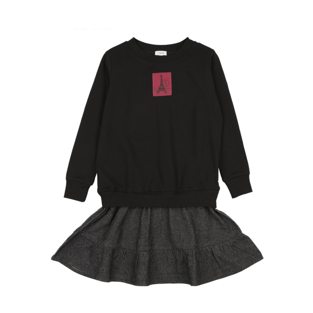 Bonjoy Stamp Collection Dress - BTW25021D