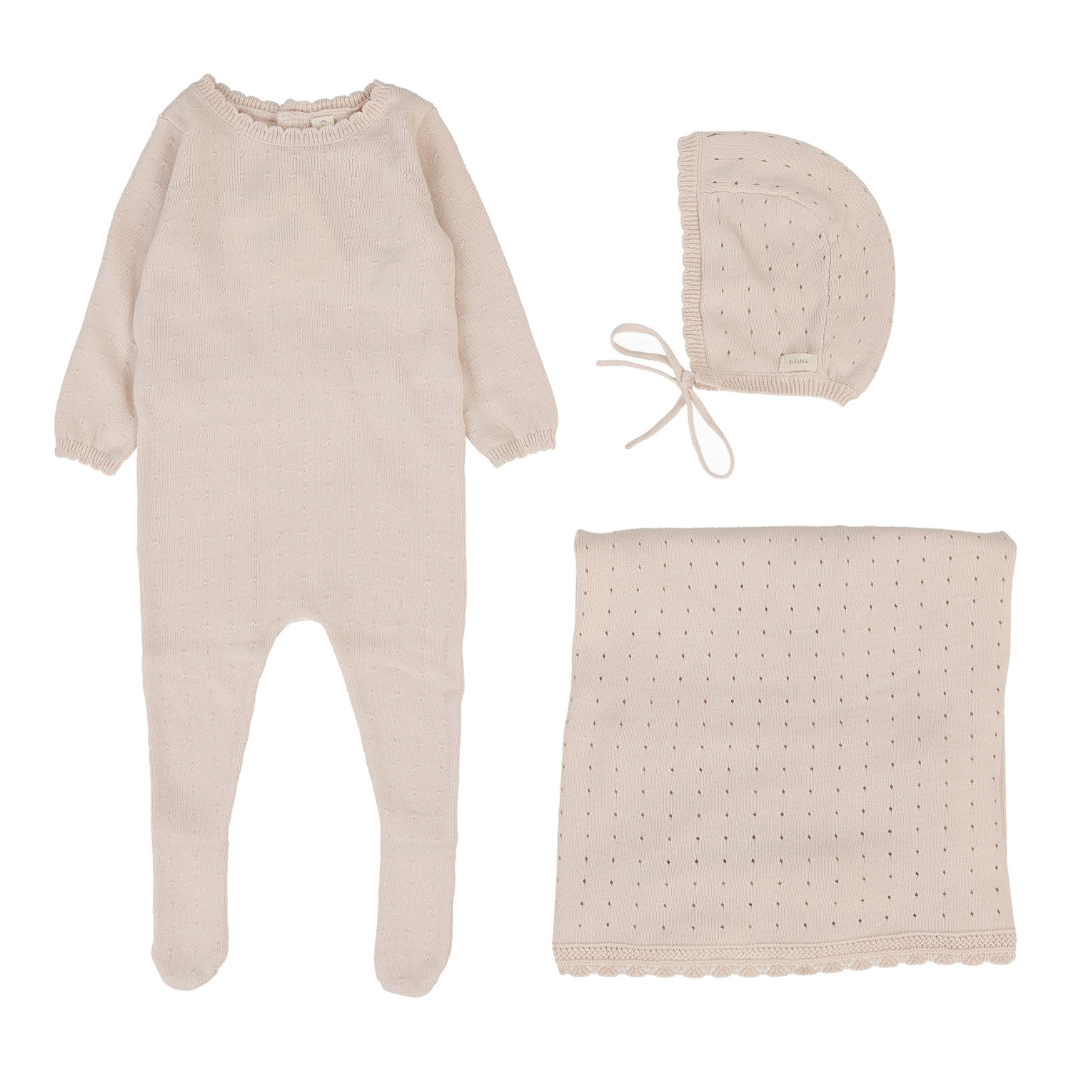Lilette Dotty Knit Layette Set - DKLS
