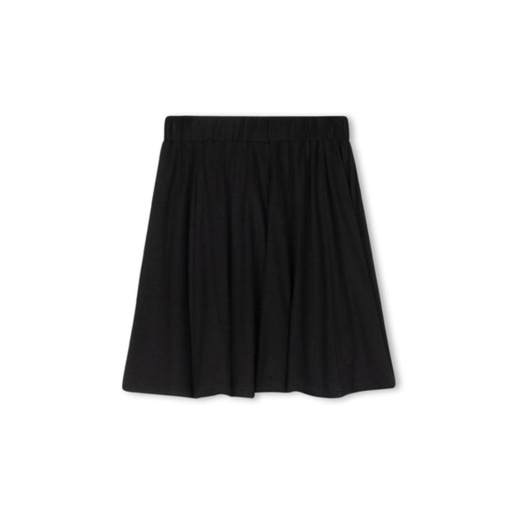 Hello Yellow Paneled Shell Skirt - C-23315