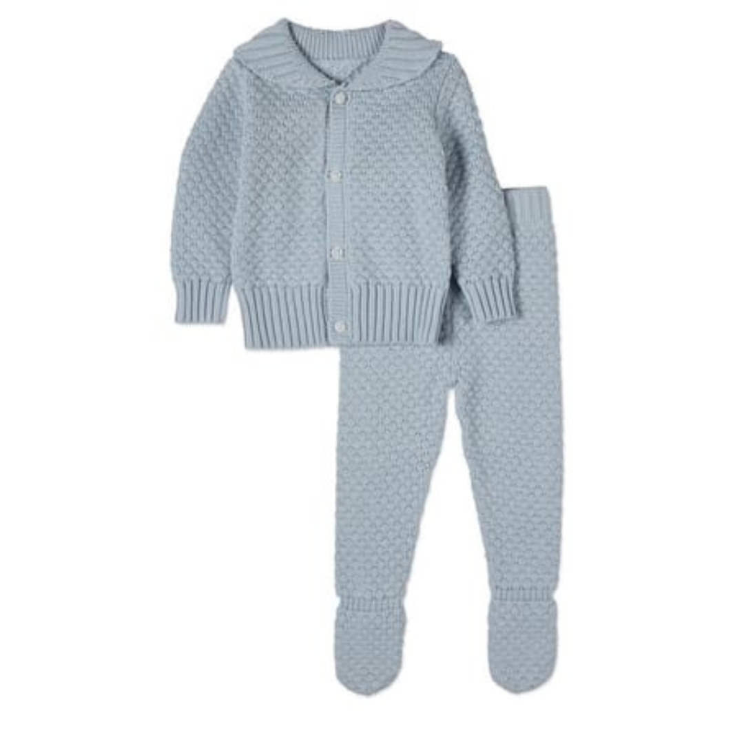 MiniMoi Knit 2 Pc Cardigan set - IFT09647