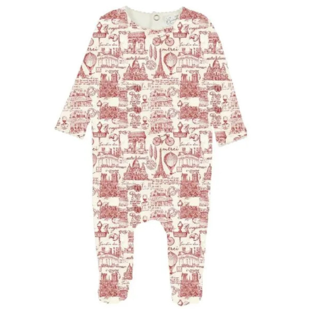 Bopop Toile Footies - PL794