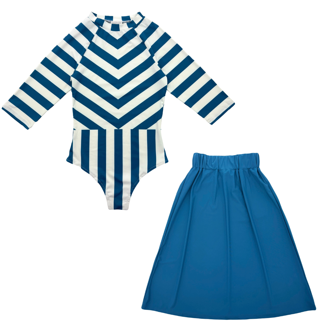 Nino Striped Swim Set - 526117