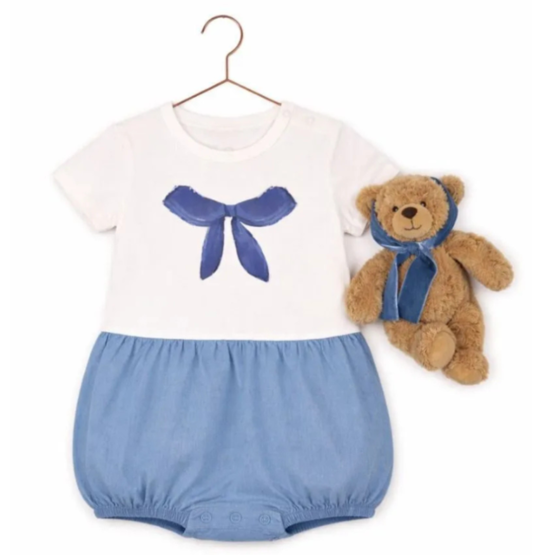 Bellabini Sailor Bow Romper - Bell-02-SS26